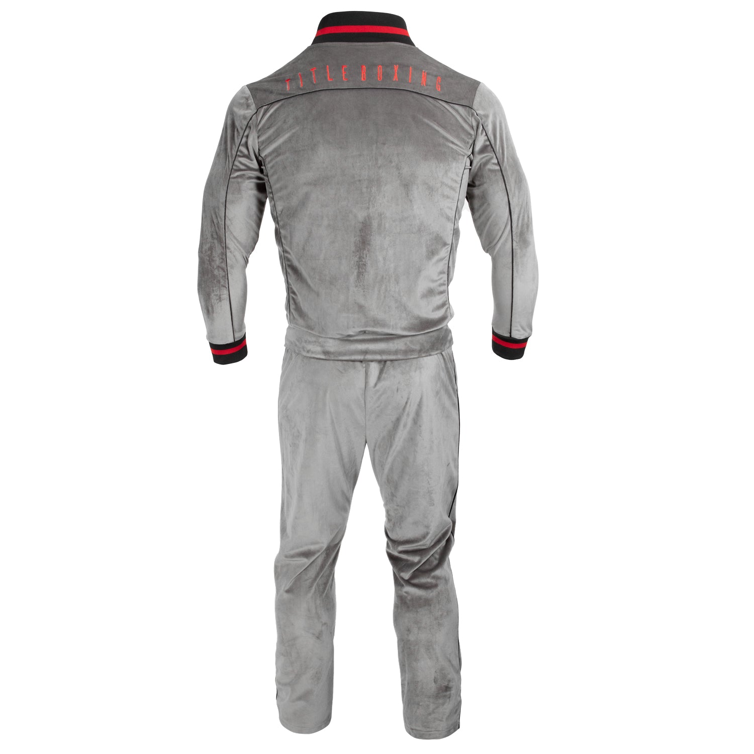 TITLE Boxing Ain't Easy Velour Warm Up Jacket - Premium Boxing Training Apparel for Men & Women - Perfect for Gym Workouts, Boxing Practice & Cold Weather Training