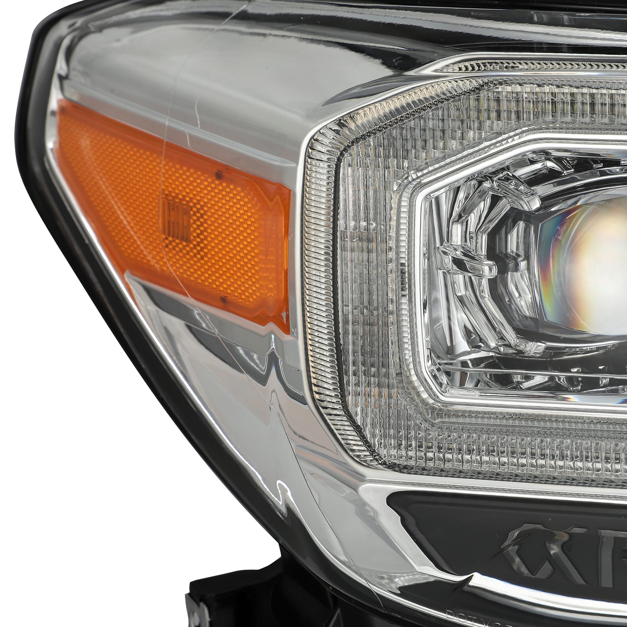 16 23 Toyota Tacoma NOVA Series LED Projector Headlights - Chrome Housing - High Performance Lighting for Night Driving & Off-Road Adventures
