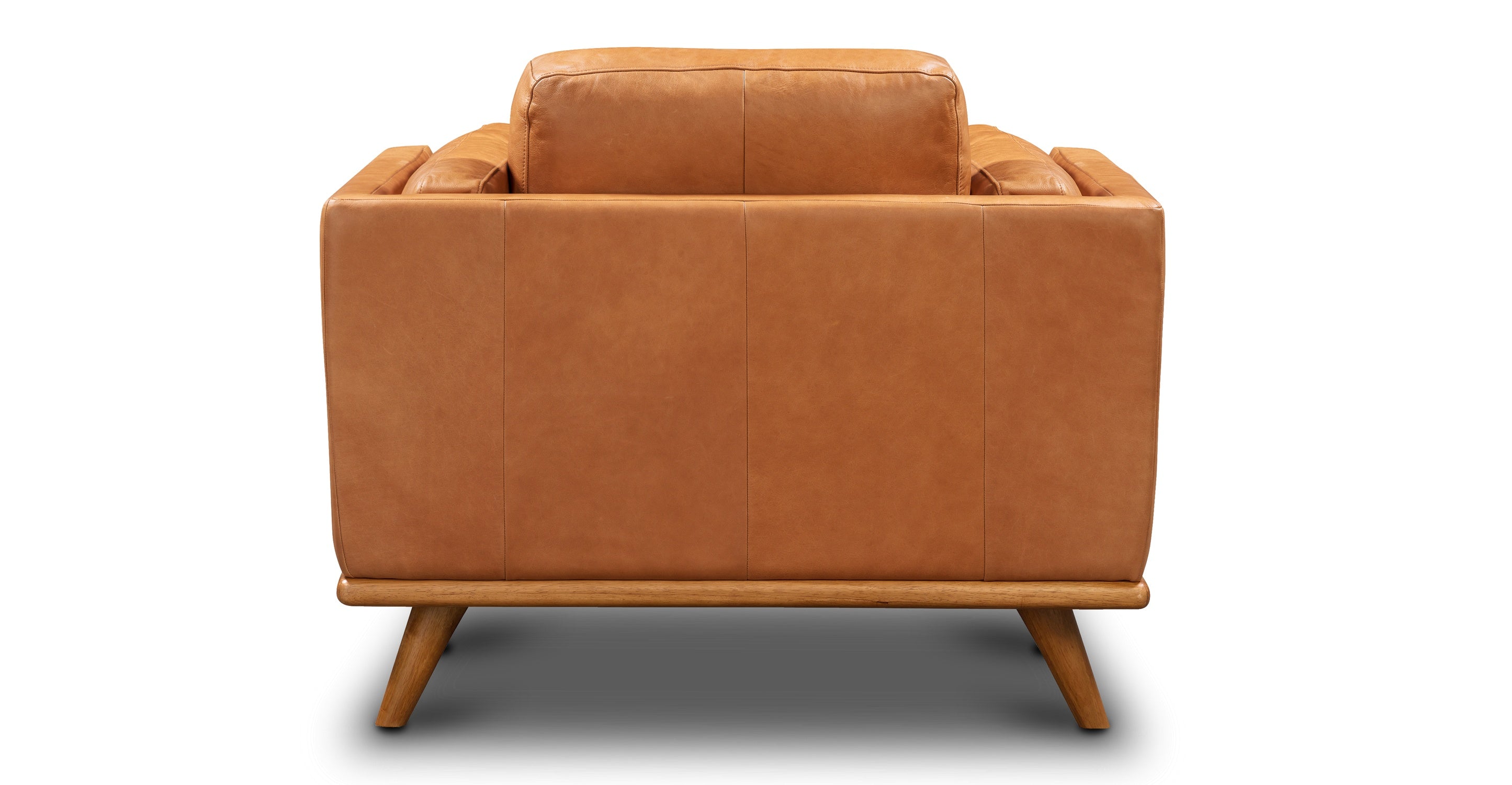 Cadiz Lounge Chair - Modern Accent Chair for Living Room, Bedroom & Office - Comfortable Upholstered Armchair with Wooden Legs - Perfect for Relaxing, Reading & Decorating
