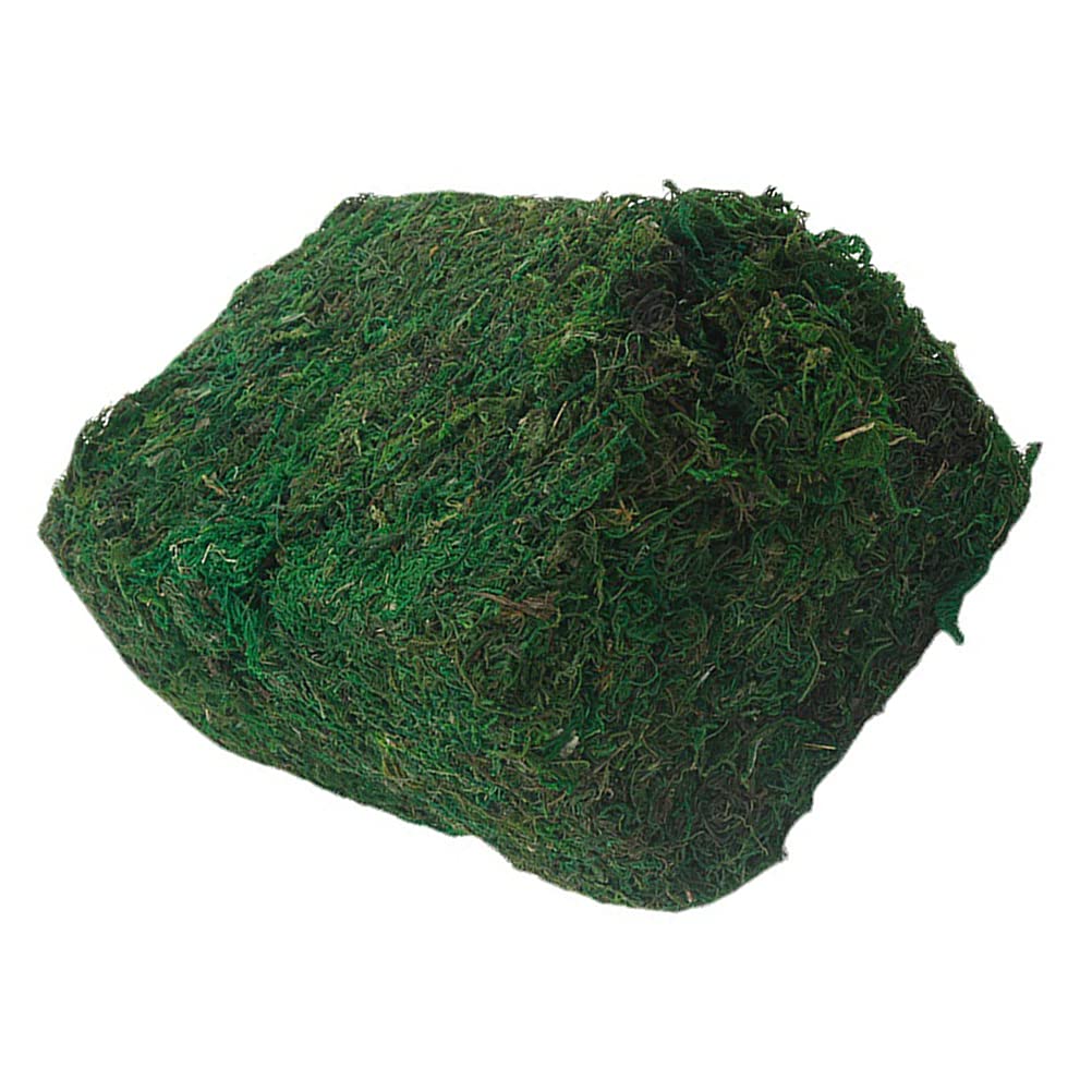 ABOOFAN Artificial Faux Green Lichen Decor - 1pc Potted Plant, Dried Fake Plants for Planters, Fish Tank, Terrarium, Garden & Lawn - Preserved PVC Filler Bulk for Home, Office & Wedding Decor