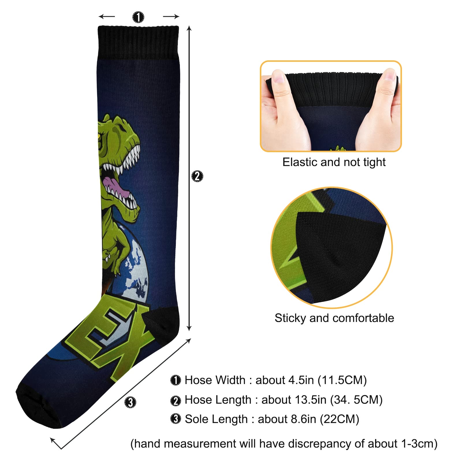 Premium Compression Socks for Women & Men - Knee High Sports Socks for Running, Hiking, Fitness & Active Lifestyle - Support & Comfort for Workouts & Outdoor Adventures