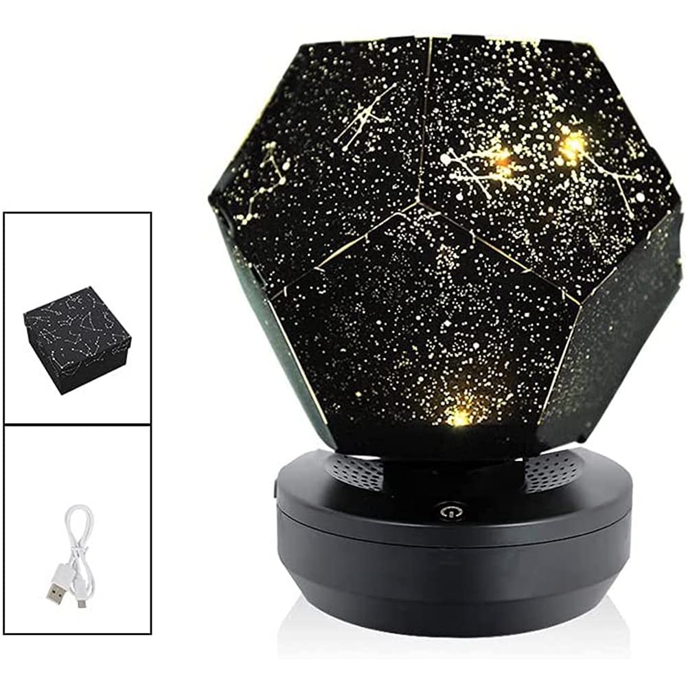 Galaxy Projector Light with Shooting Stars - USB Starry Sky Night Light for Home Decor, Bedroom, and Relaxation | LED Star Projector for Kids & Adults - Perfect for Parties, Meditation, and Creating a Dreamy Atmosphere