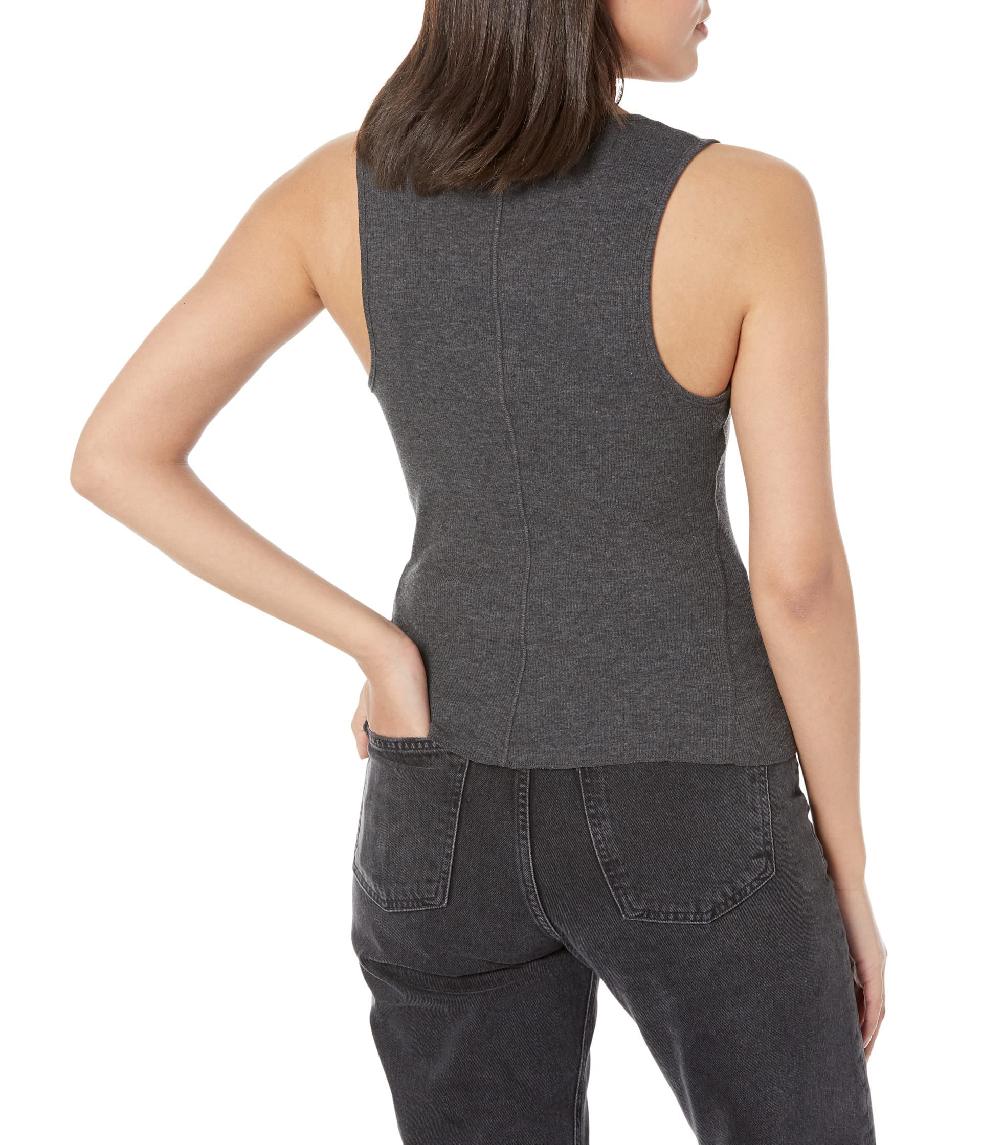 Free People The Laid Back Tank Top - Women's Casual Sleeveless Shirt for Summer, Yoga, and Beach Wear