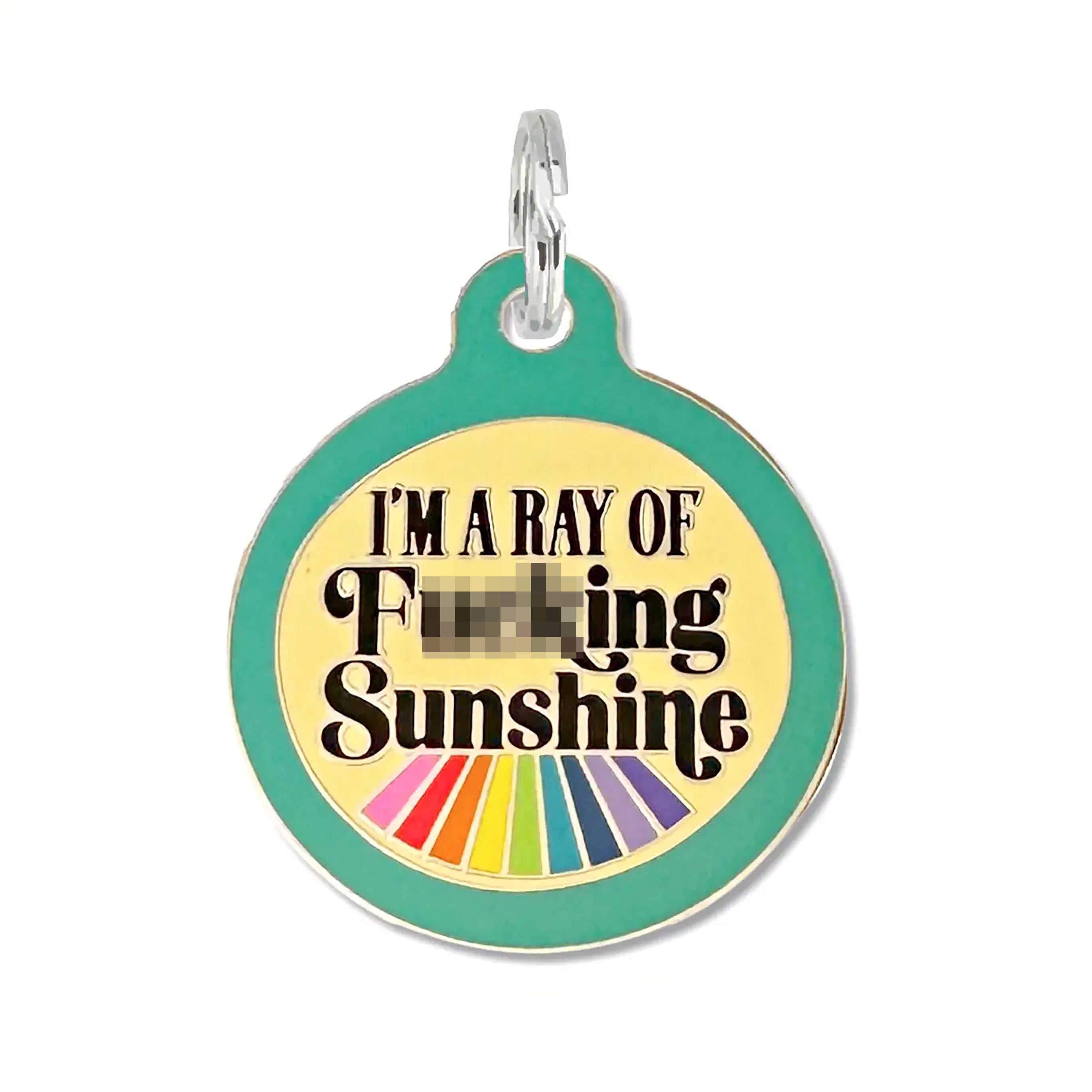 Bad Tags Sunshine - Premium Quality Tags for Outdoor Adventures, Hiking, Camping & Travel Gear Organization