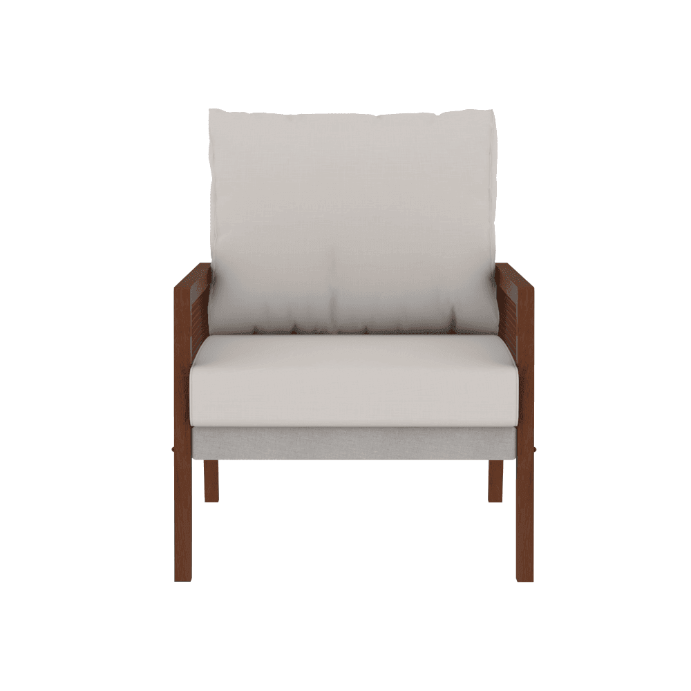 Modern Huxley Fabric Wooden Frame Sofa - Comfortable & Stylish Living Room Furniture for Small Spaces & Apartments