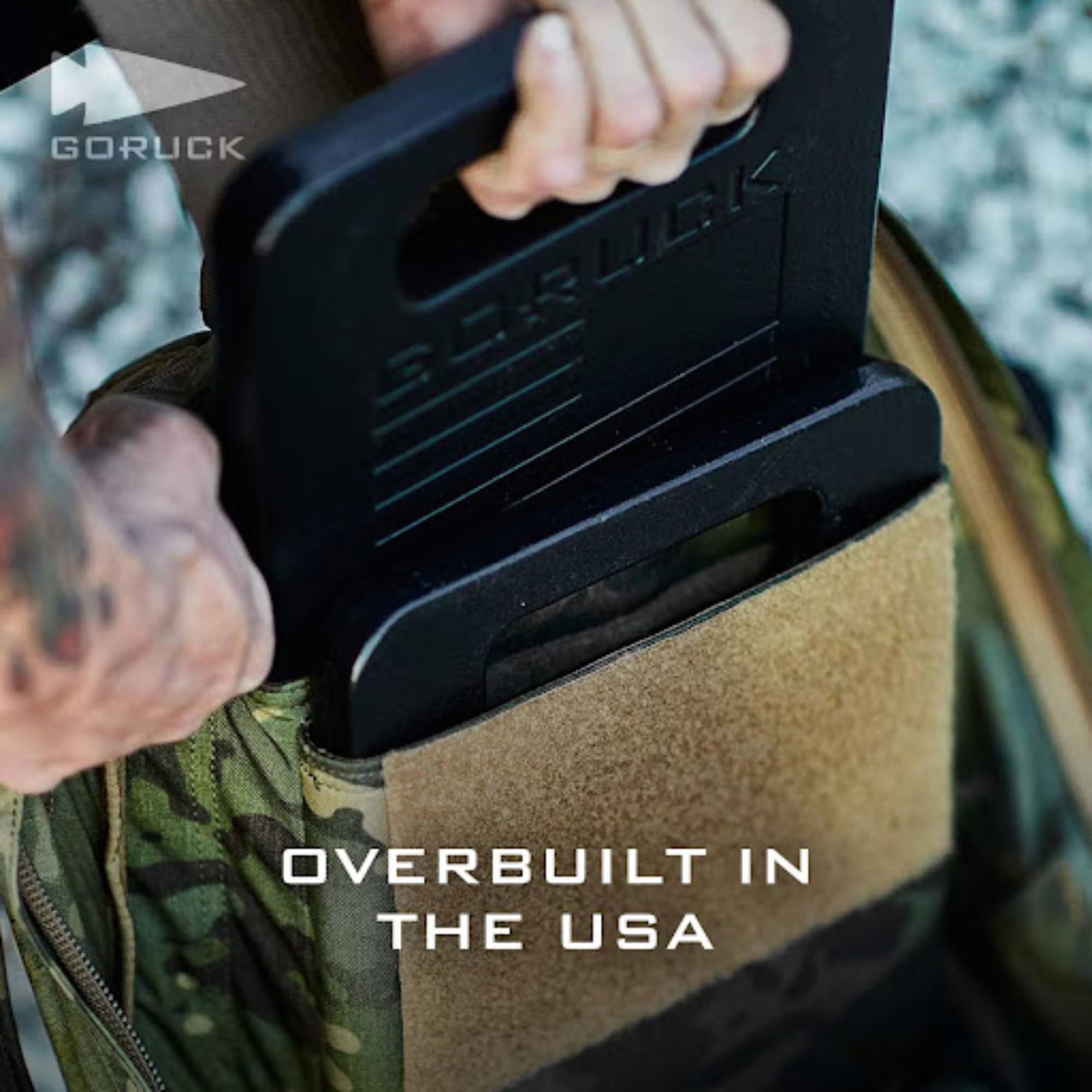 GORUCK Ruck Plates - 20LBS & 30LBS Weight Plates for Rucking, CrossFit & Strength Training | Perfect for Workouts, Hiking & Military Training