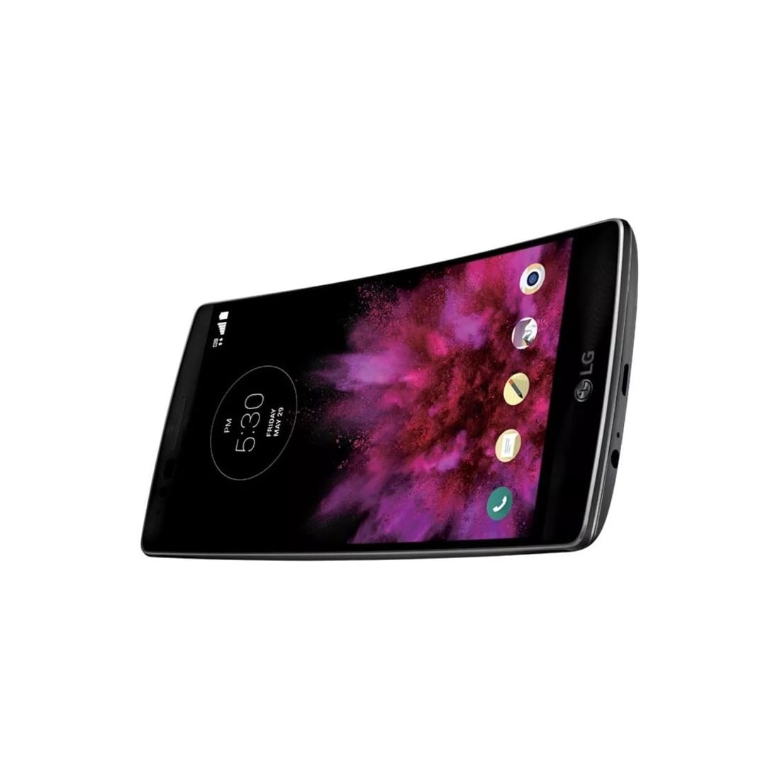 LG G Flex 2 H950 32GB Smartphone - Platinum Silver (AT&T GSM Unlocked) - Curved Display, Durable Design for Active Lifestyles & Business Professionals