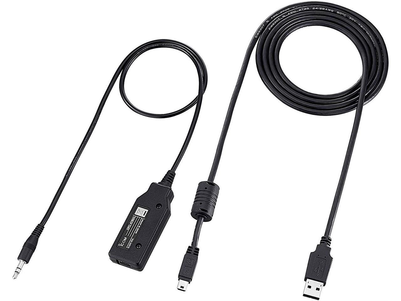 Icom OPC478UD USB Programming Cable for Two-Way Radios - Compatible with Icom IC-F3261DT, IC-F4261DT, IC-F5061, IC-F6061 - Perfect for Radio Programming and Firmware Updates