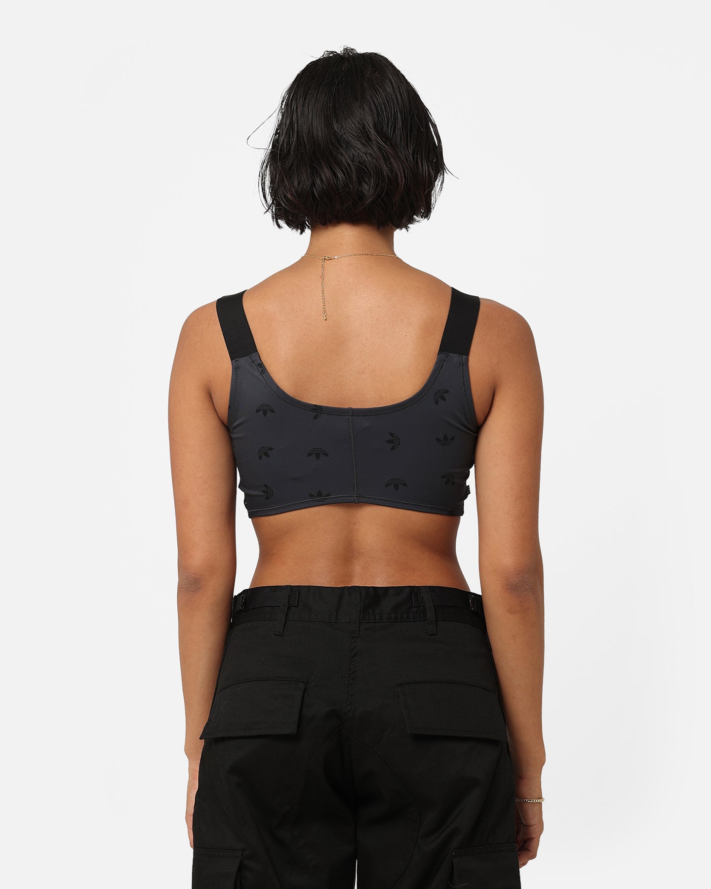 Adidas Women's Corset Bra - Supportive Sports Bra for Running & Workouts - Night Grey - Perfect for Gym, Yoga & Active Lifestyle