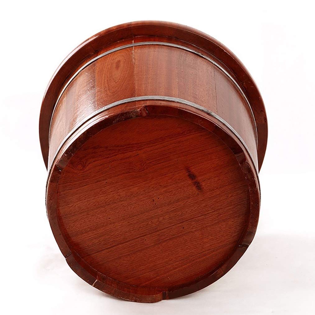 Wooden Foot Soaking Tub with Massage Rollers - Portable Foot Bath Basin for Spa, Sauna, Relaxation - Perfect for Home Pedicure, Epsom Salt Soaks & Foot Care Therapy