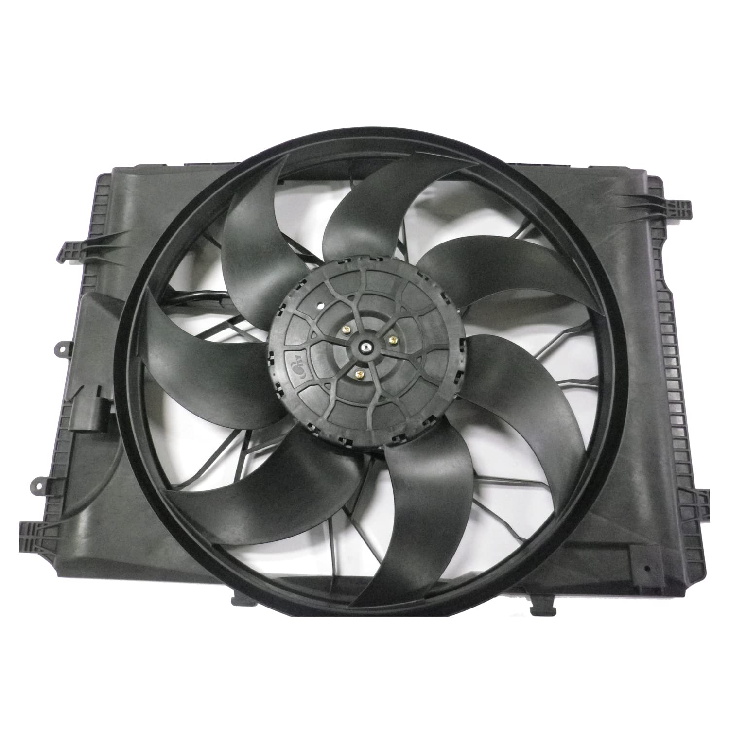 TYC 623130 Cooling Fan Assembly for 2010-2016 Mercedes Benz E-Class - Replacement Radiator Fan for W212 E350 E550 E63 AMG - Perfect for Engine Overheating Prevention & Summer Driving