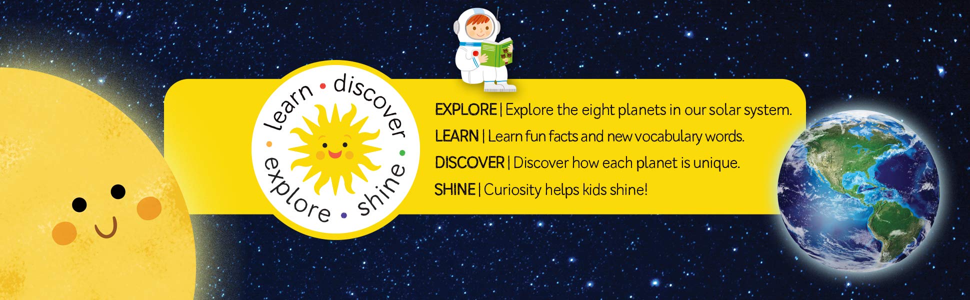 Smithsonian Kids First Discovery Books: Planets and the Solar System - Fun Astronomy Learning for Children | Perfect for Classroom, Homeschool & Bedtime Reading
