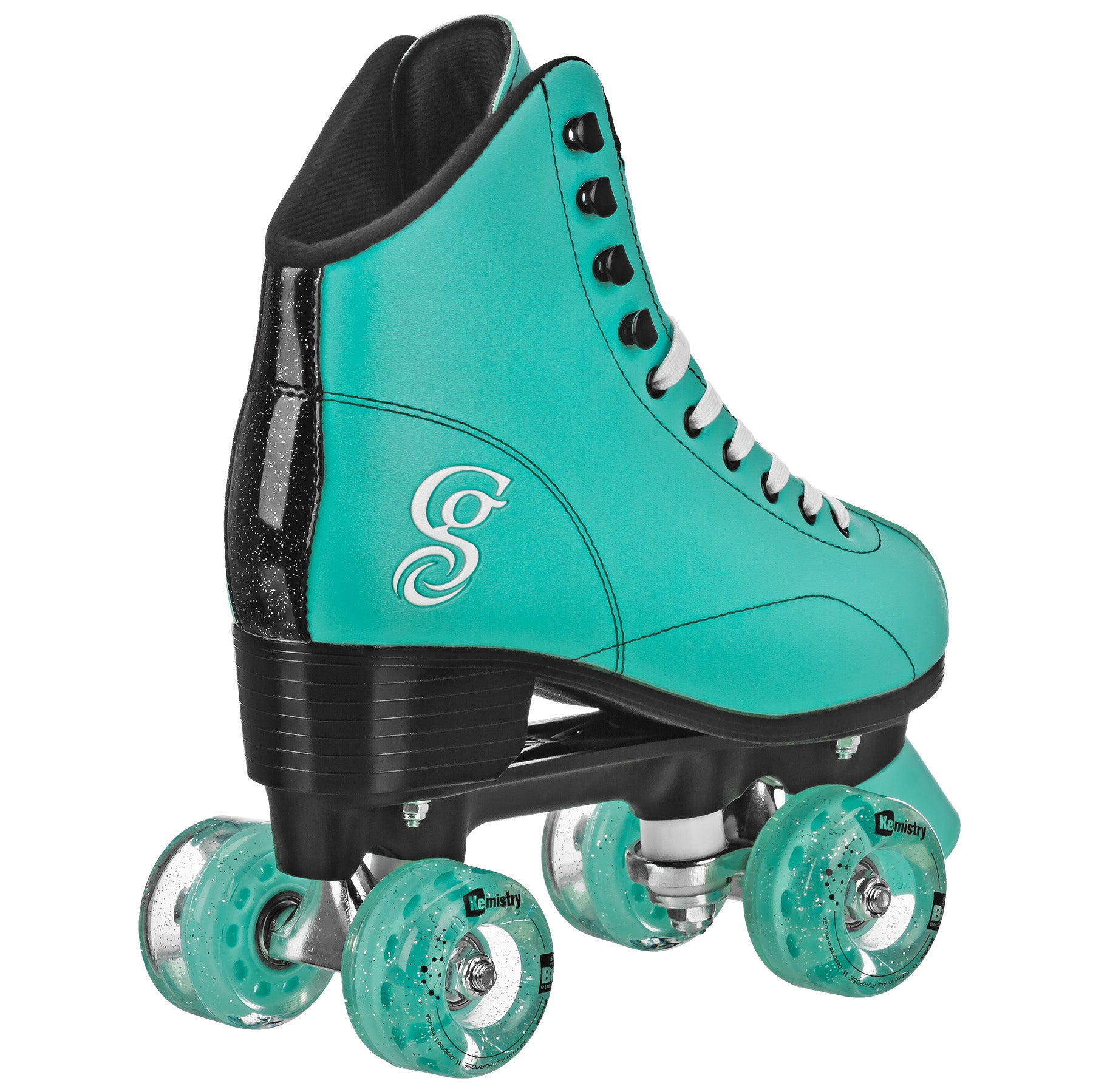 Candi Grl Sabina Quad Roller Skates for Women - Adjustable Outdoor & Indoor Roller Skates with Light-Up Wheels - Perfect for Rink, Park, Fitness & Retro Style Fashion