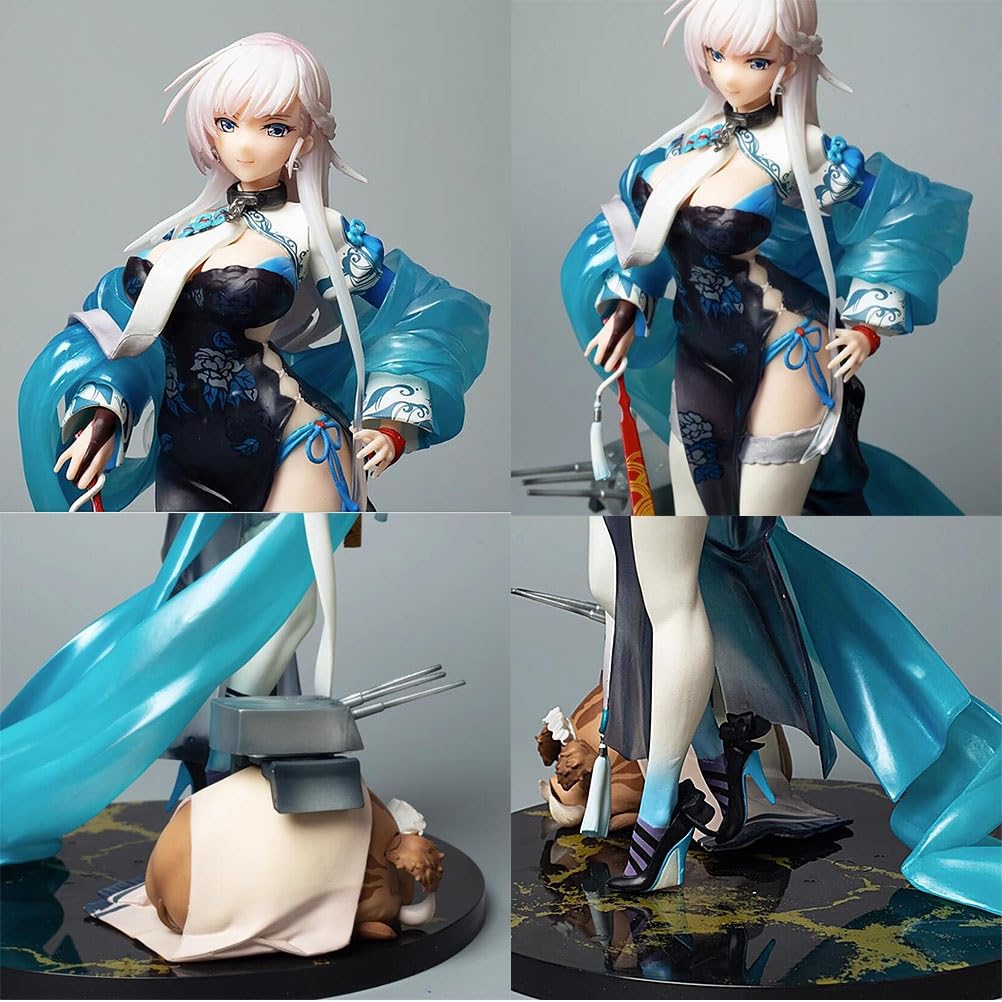 Azur Lane Belfast Roses Figure - 25cm PVC Anime Statue, Collectible Action Figure Model, Decorative Doll for Fans & Gift | Perfect for Anime Collections, Room Decor, and Gift Giving