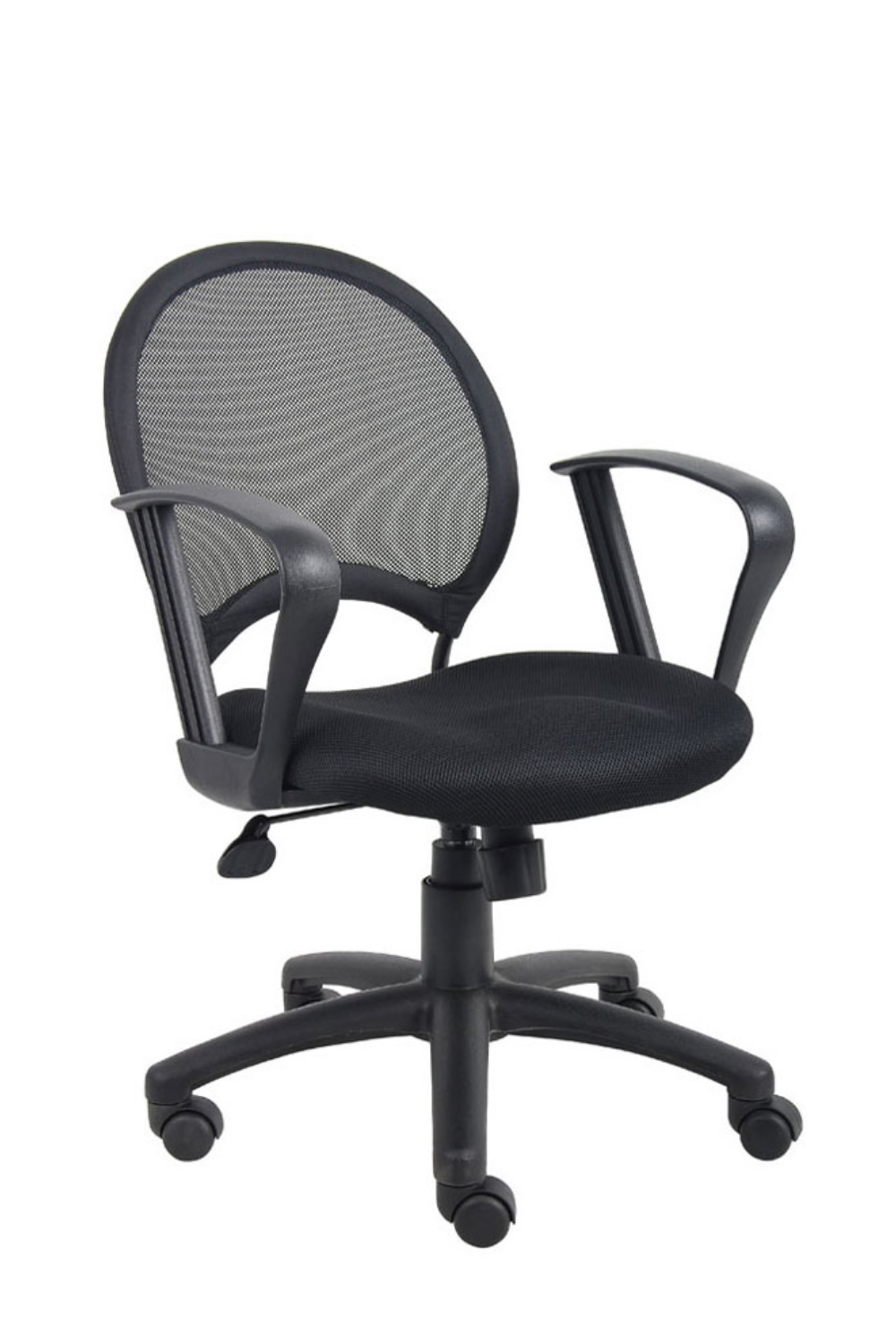 Boss Mesh Office Chair Models B6215, B6216, B6217 - Ergonomic Executive Chair with Breathable Mesh Back for Home & Office Workspace
