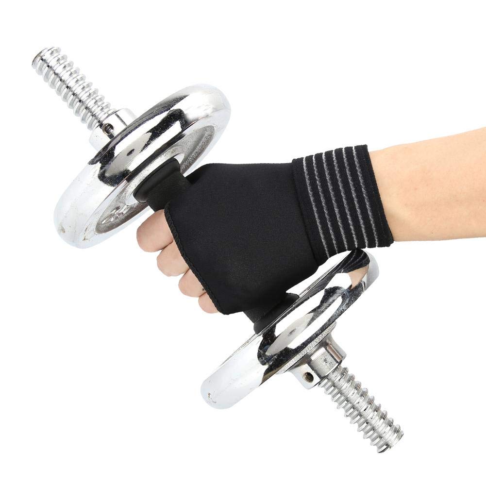 Breathable Half Finger Fitness Gloves - Sweat Absorbing Workout Gloves for Gym, Cycling, Weightlifting & Cross Training - Ideal for Sports & Outdoor Activities