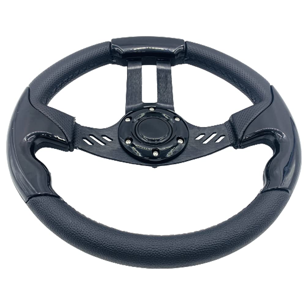 Universal Golf Cart Steering Wheel 320mm for Club Car & EZGO - Perfect for Golfing & Off-Road Use