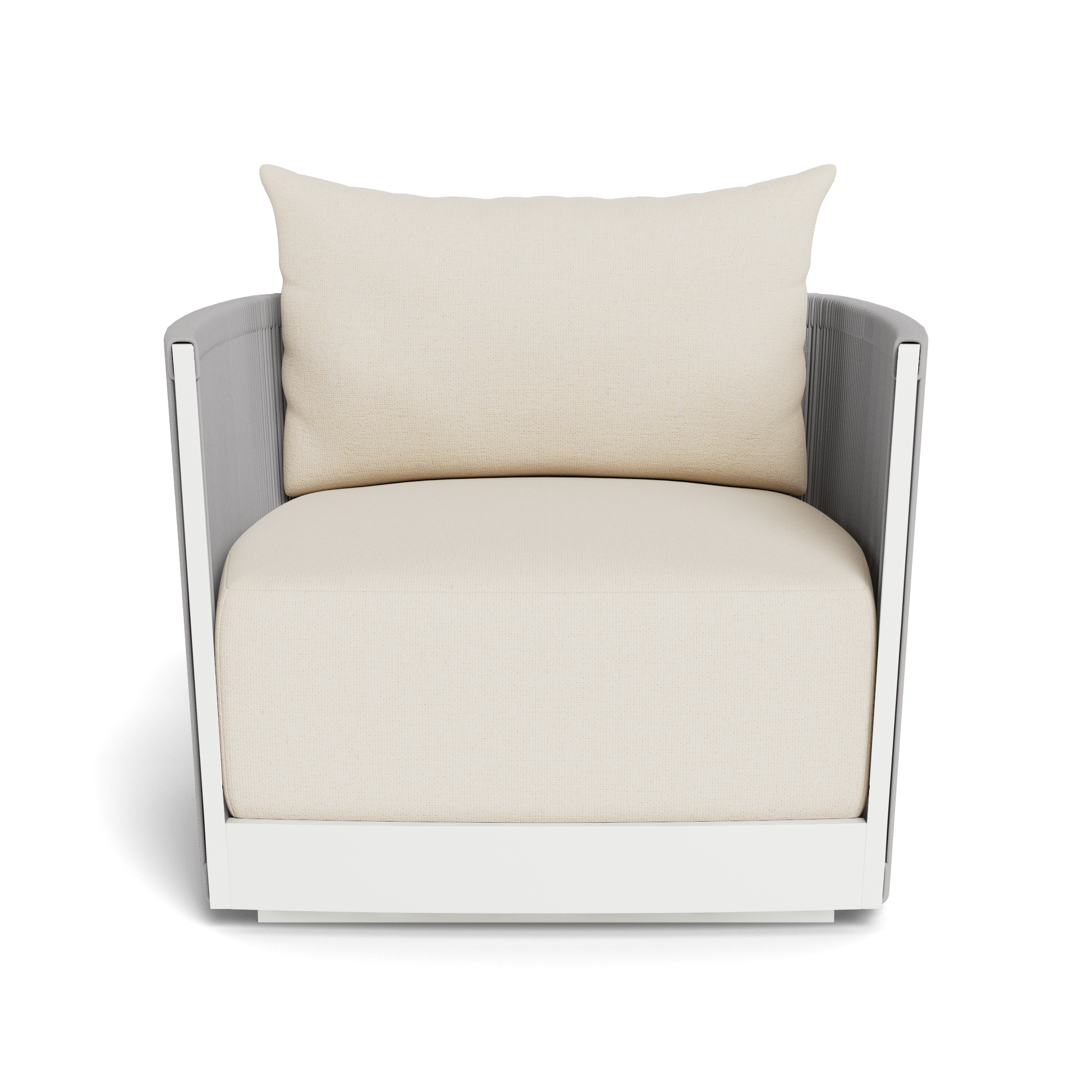 Antigua Swivel Lounge Chair - Modern Patio Furniture for Outdoor Relaxation, Garden, Poolside & Backyard Comfort