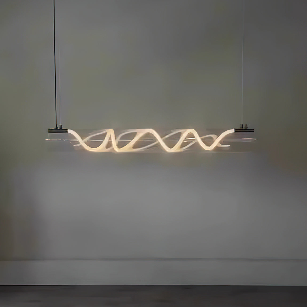 Alexandra Linear Pendant Light - Modern Minimalist Hanging Fixture for Kitchen Island, Dining Room & Bedroom Lighting | Dimmable LED Chandelier for Home Decor