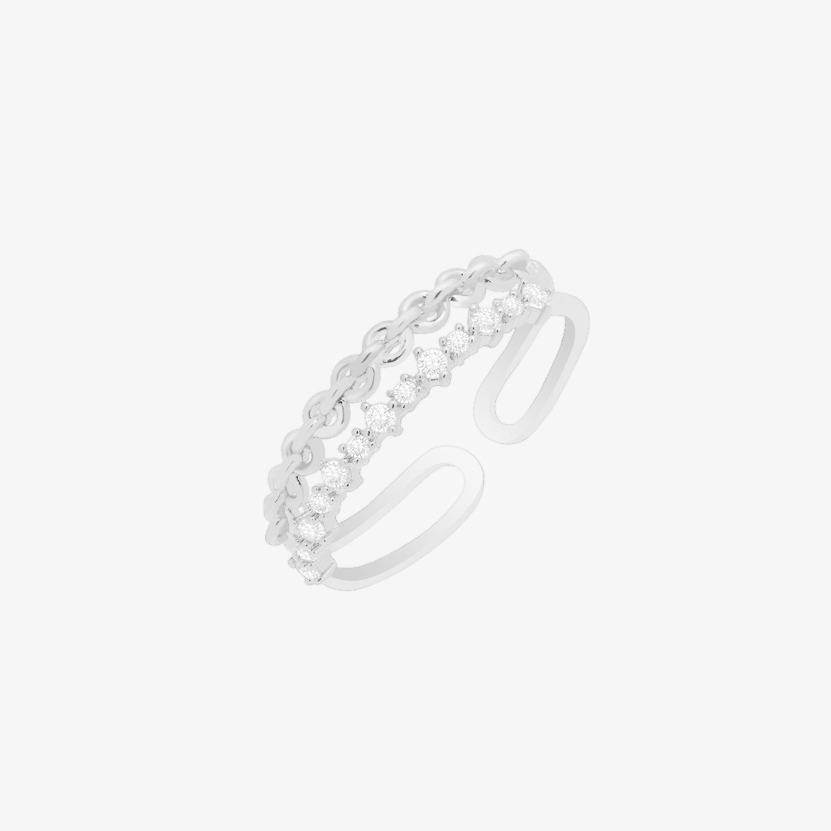 Rhodium plated
