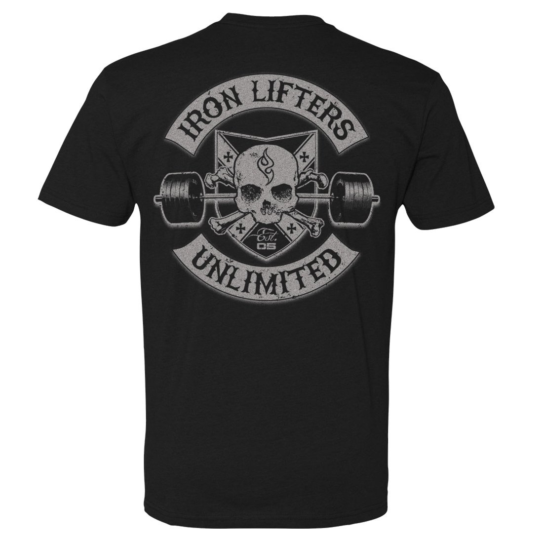 Ironville Next Level Iron Lifters Unlimited Weightlifting Blend T-Shirt - Premium Gym & Workout Apparel for Weight Training, Powerlifting & CrossFit
