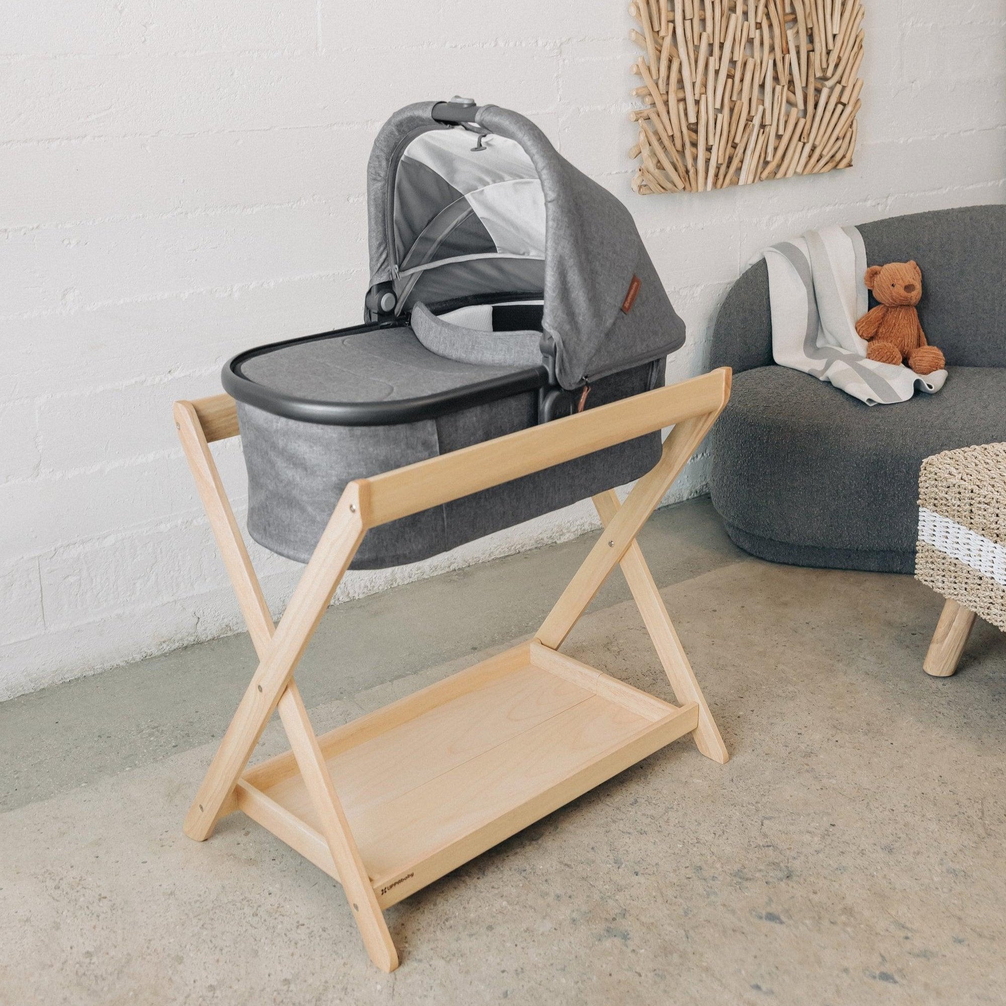 UPPAbaby Bassinet Stand - Lightweight & Portable Baby Crib for Newborns | Perfect for Nursery, Travel & Co-Sleeping | Safe & Sturdy Design for Day & Night Use
