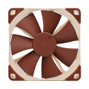 Noctua NF-F12 PWM Premium Quiet Cooling Fan 120mm - 3 Pack for PC, Gaming Rig, and Workstation Cooling - Ultra Silent, High Airflow, PWM Control