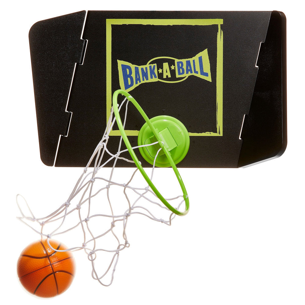 Adjustable Bank A Ball Trickshot Basketball Game Set - Fun Indoor & Outdoor Sports Activity for Kids and Adults - Perfect for Backyard, Park, and Gym Play
