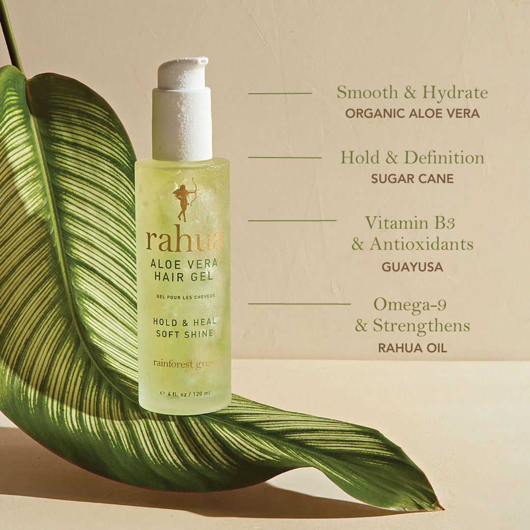 Organic Aloe Vera Hair Gel for Men & Women - Natural Styling & Hold - Perfect for Curly, Wavy & Straight Hair - Daily Use & Special Occasions