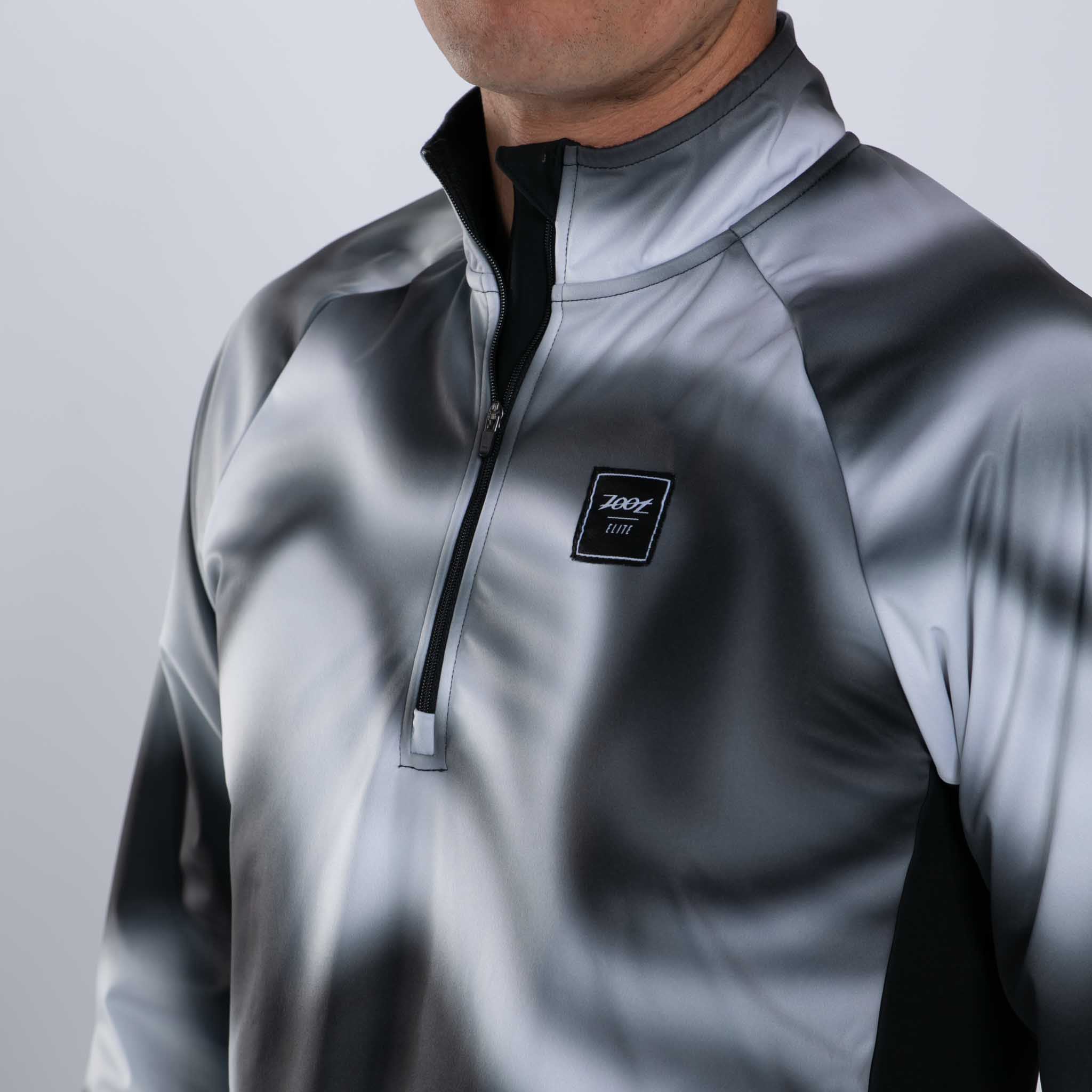 Men's Elite Thermo Shield 1/2 Zip Pullover - Lightweight Thermal Performance Fleece for Running, Hiking & Outdoor Activities