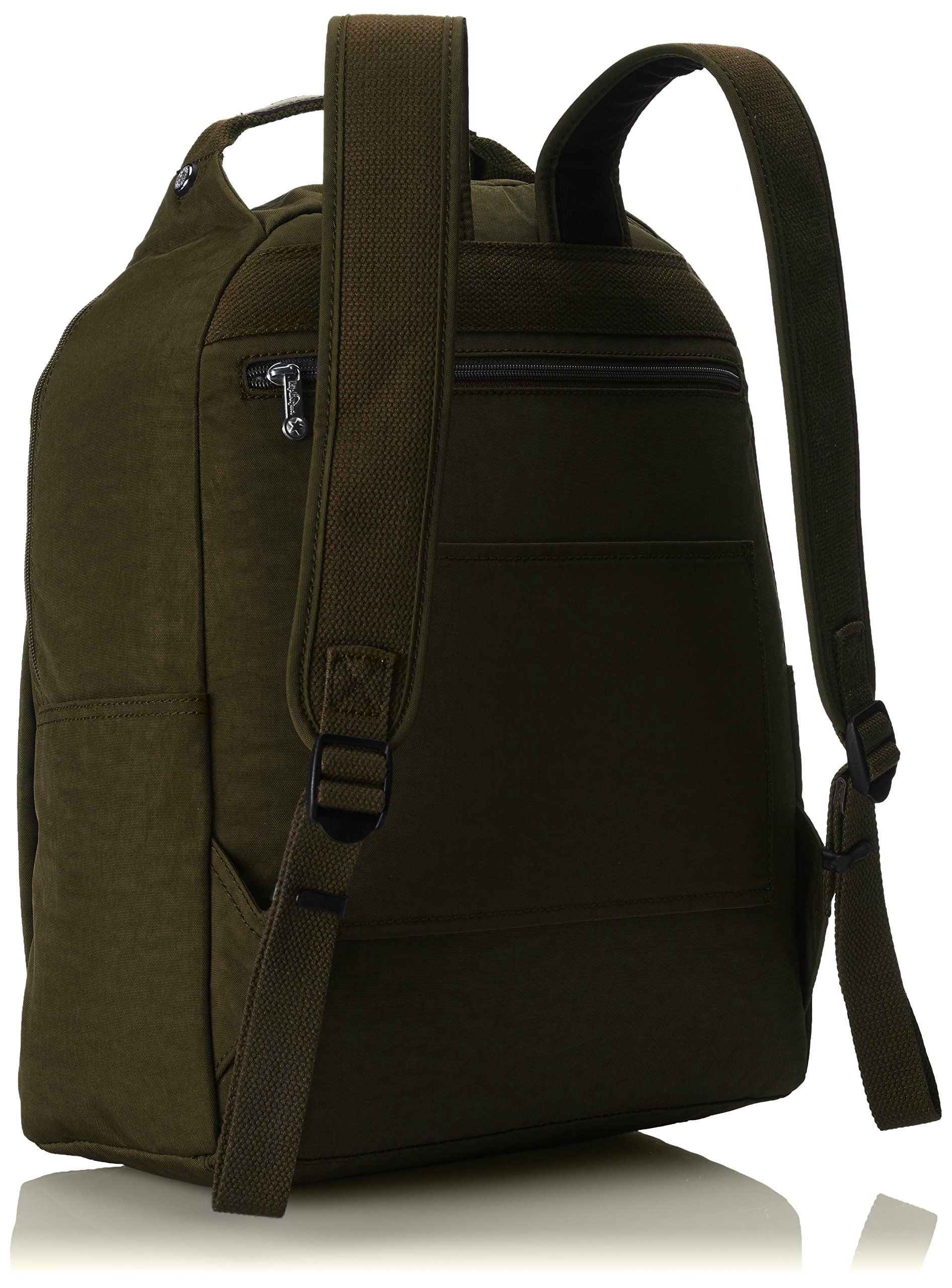 Kipling Micah 24L Backpack - Cactus Khaki Green Water-Resistant Travel Backpack for School, Work & Outdoor Adventures