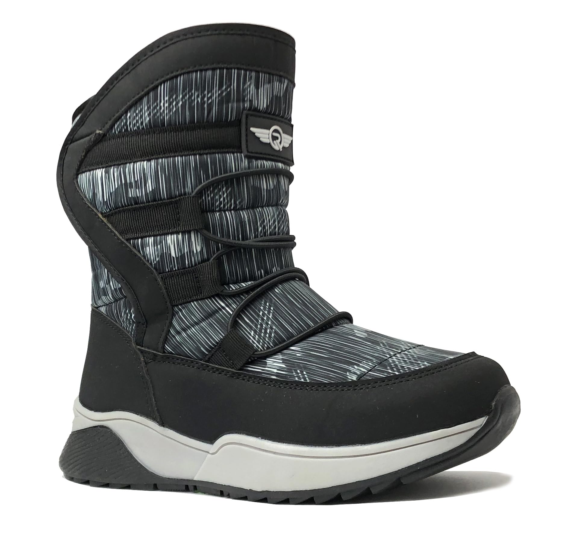 REDVOLUTION Unisex Slip-Resistant Waterproof Snow Boots for Toddler, Little Kid & Big Kid | Winter Fashion Shoes for Boys & Girls | Perfect for Snow Play, Sledding & Cold Weather Outdoor Activities