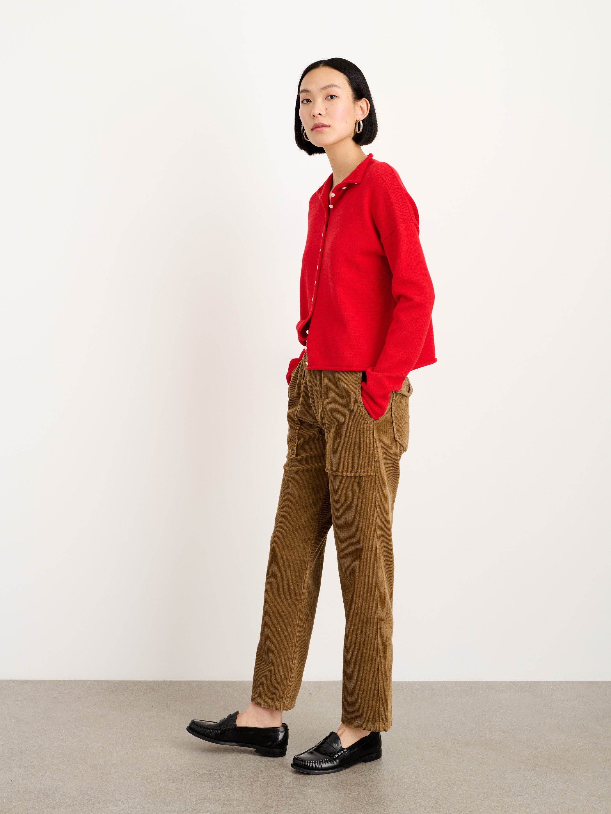 Taylor Cotton Cashmere Cardigan - Soft & Cozy Women's Sweater for Fall & Winter | Perfect for Office, Lounge & Casual Outfits