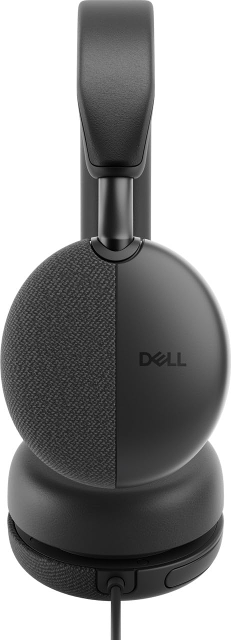 Dell Pro Wired ANC Headset WH5024 - Noise Cancelling Headphones with Microphone for Office, Call Center & Remote Work