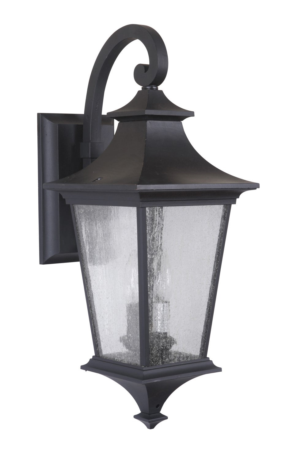 Argent Two Light Wall Mount in Midnight - Modern Sconce for Bedroom, Living Room, and Hallway Lighting