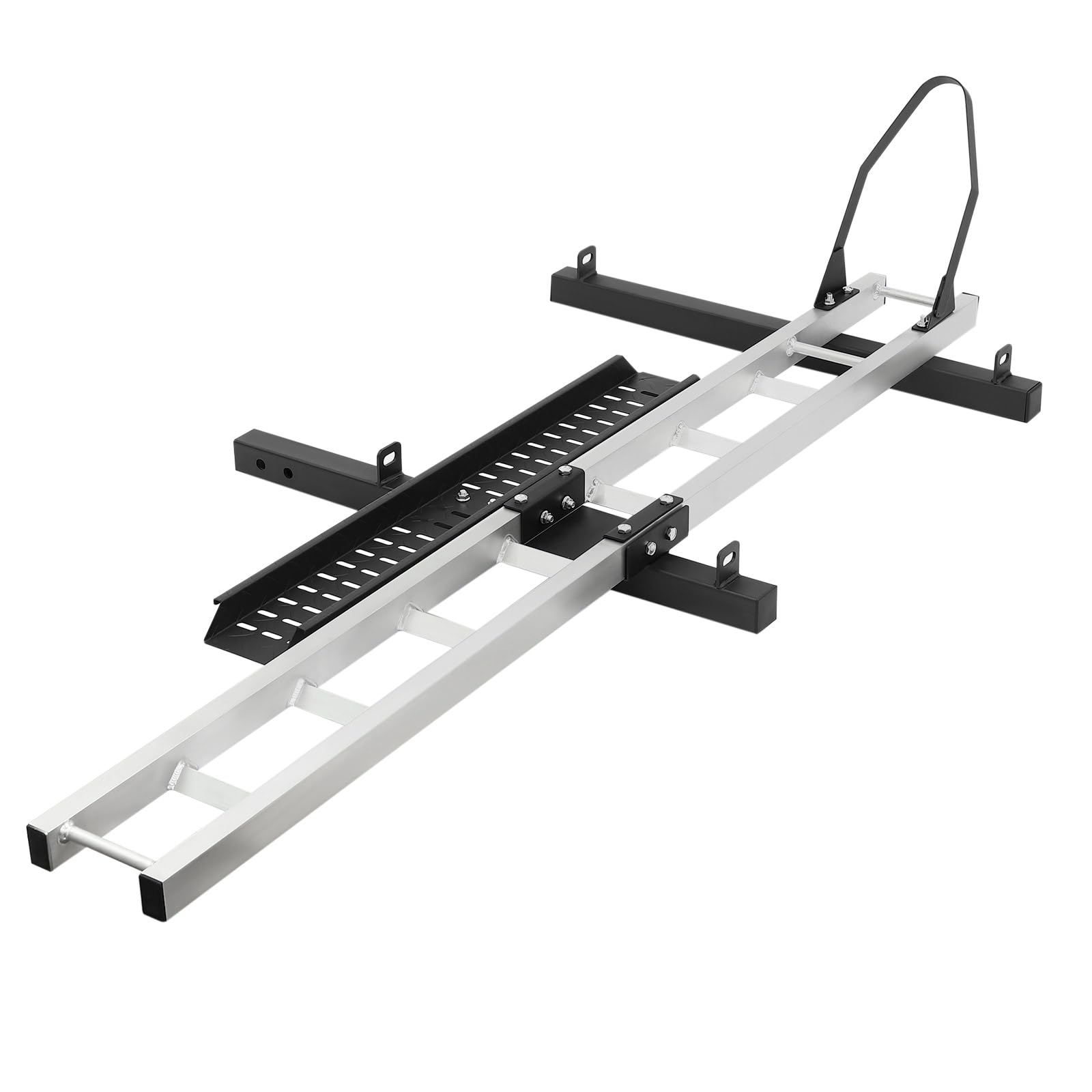 Aluminum Motorcycle Hitch Carrier - 400lbs Capacity for Dirt Bikes & ATVs