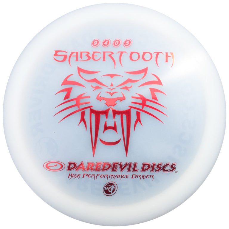 Daredevil Disc Golf Sabertooth High Performance Driver - Perfect for Long Distance Throws and Tournament Play
