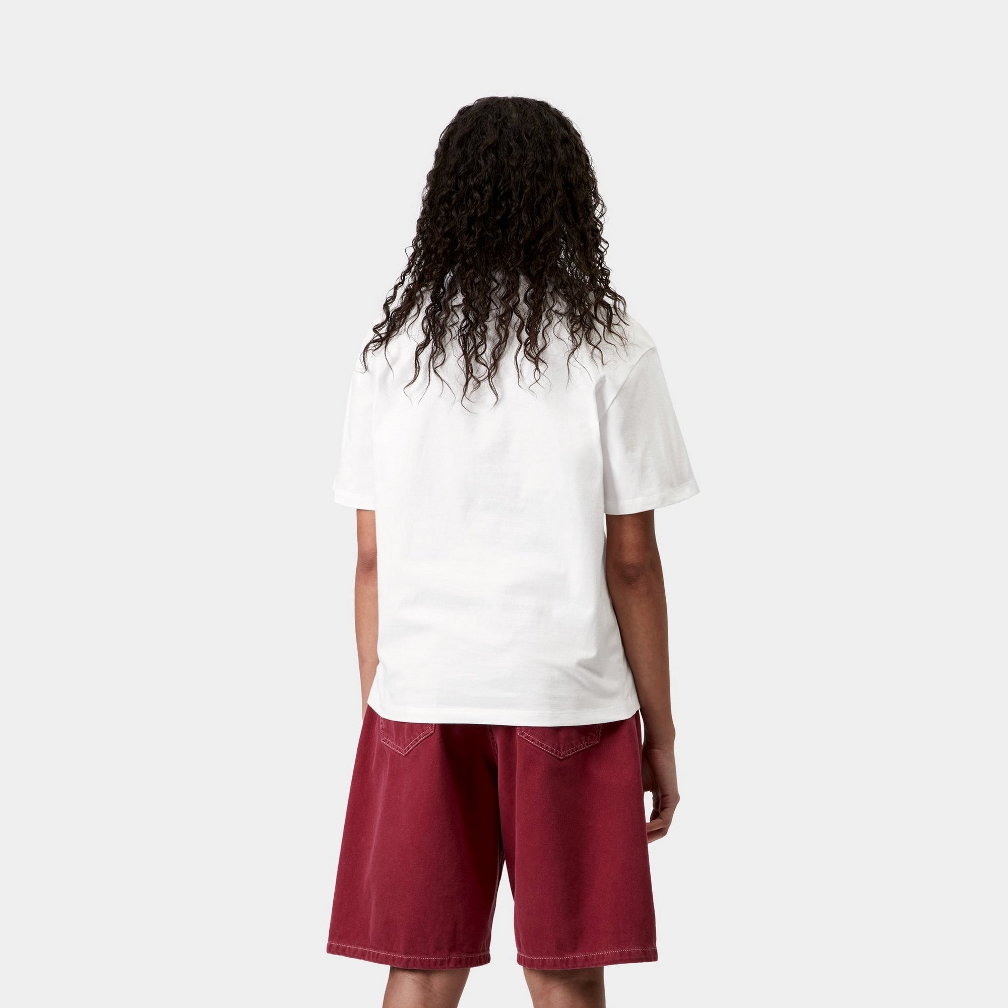 Women's Chase T-Shirt - Soft Cotton White Tee for Casual Wear & Everyday Outfits | Perfect for Work, Weekend & Travel