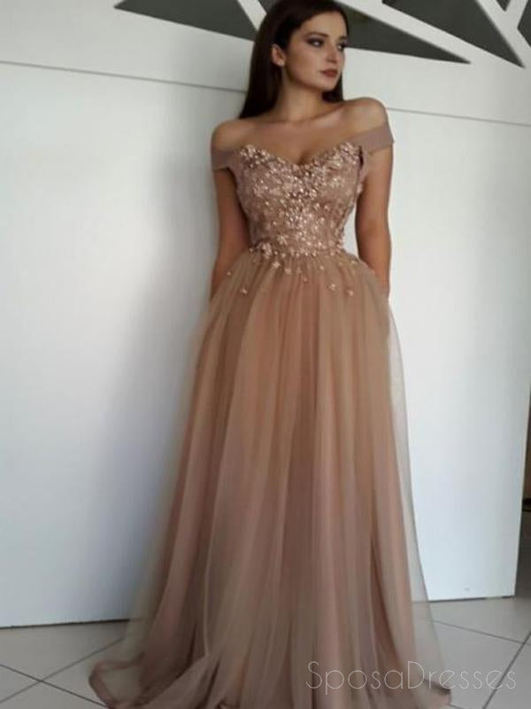 Elegant Off Shoulder Lace Beaded Long Evening Prom Dress for Women - Sweet 16 Party Gown with Floral Embroidery | Perfect for Homecoming, Formal Events & Special Occasions