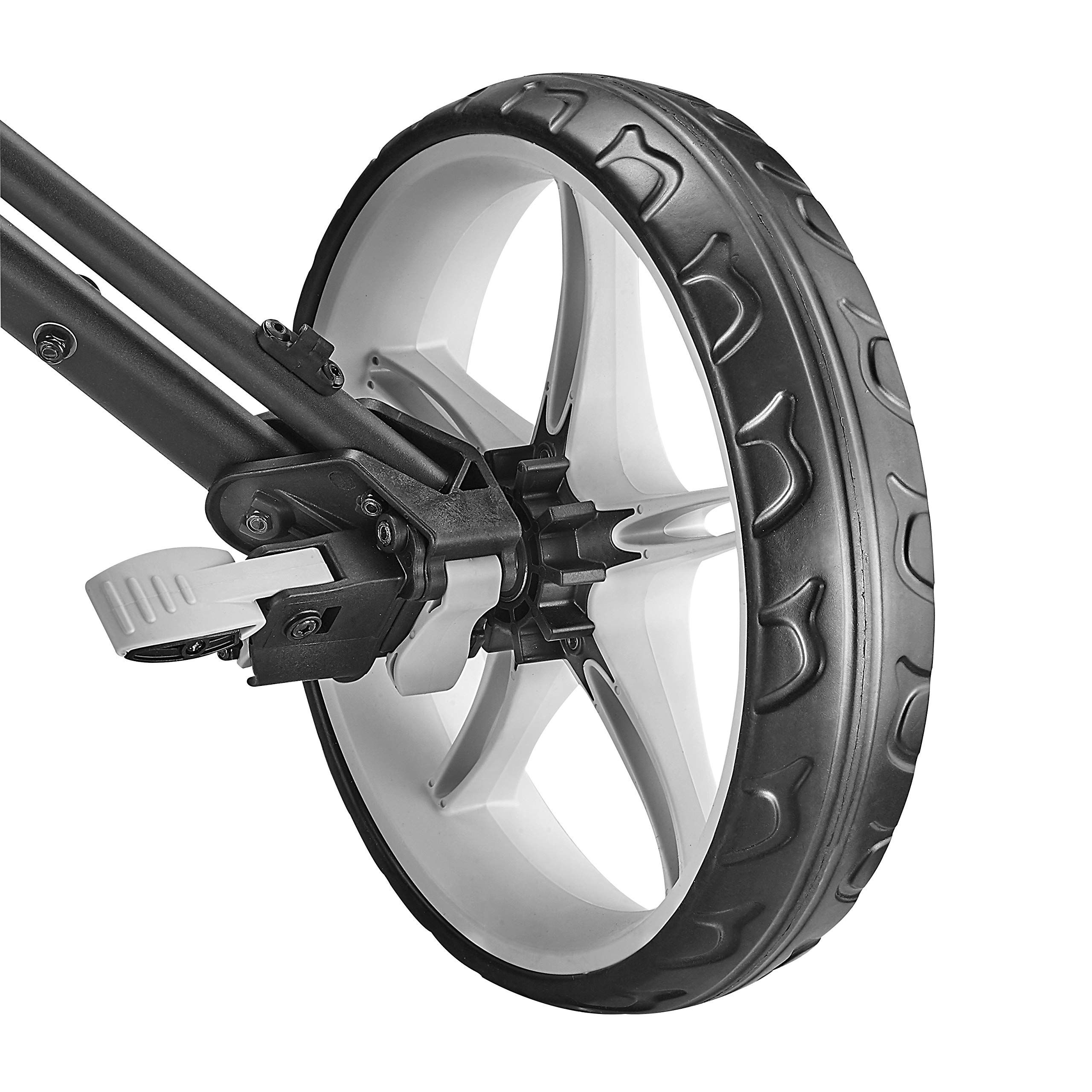 Caddytek CaddyLite One Swivel Version 8 Golf Push Cart - 3-Wheel Lightweight Folding Golf Cart with 360° Swivel Front Wheel & Adjustable Handle | Perfect for Golfers, Walking Courses, and Easy Storage