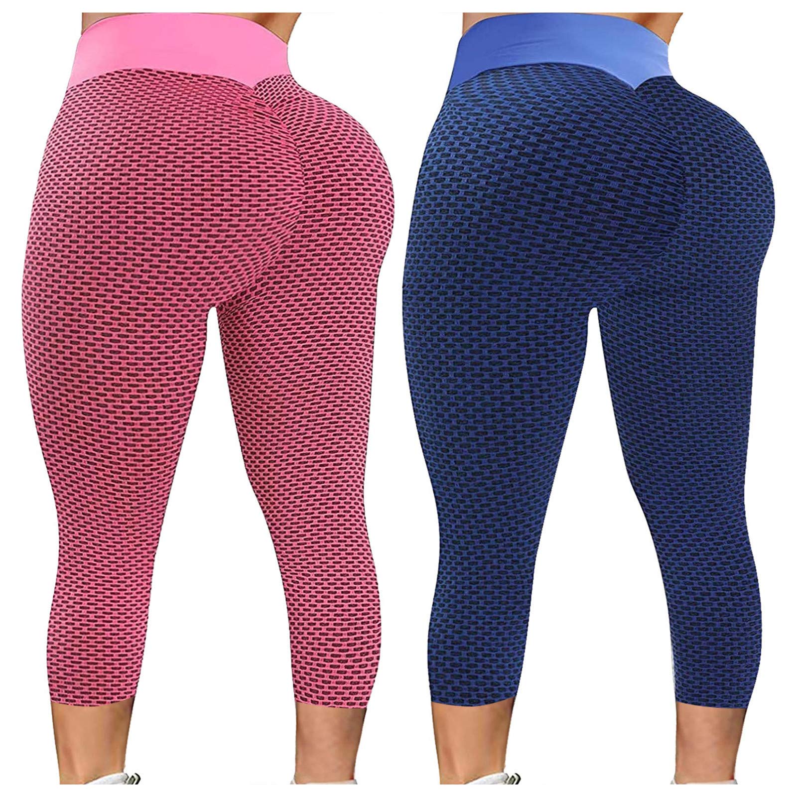 Smooto High Waisted Crossover Leggings for Women - Tummy Control Yoga Pants with Compression, Cotton & Fleece Options (Orange, Medium) | Perfect for Yoga, Workouts & Everyday Comfort