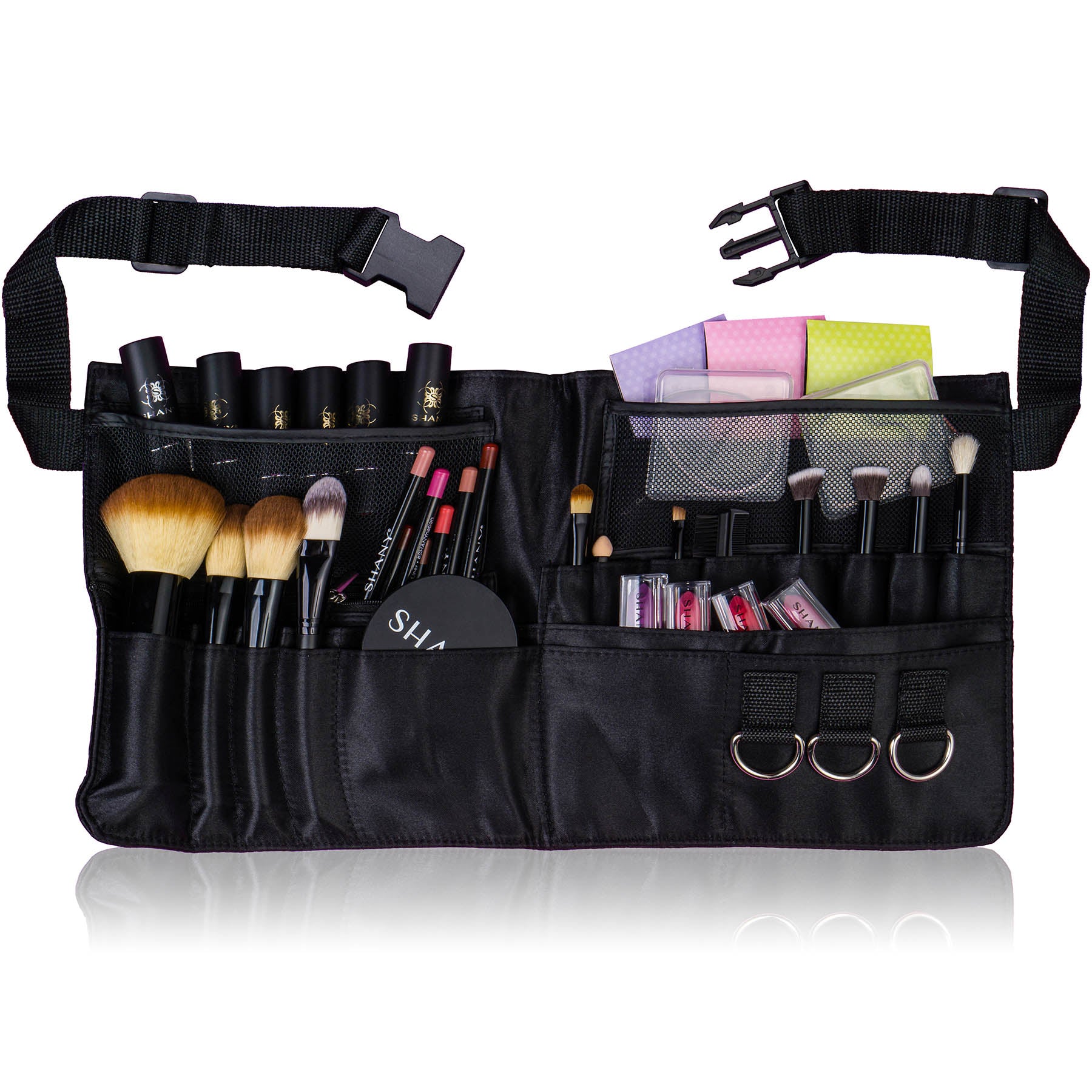 Urban Gal Collection Brush Apron Set - Professional Makeup Artist Organizer for Brushes & Tools | Perfect for Salon, Home, and Travel Use