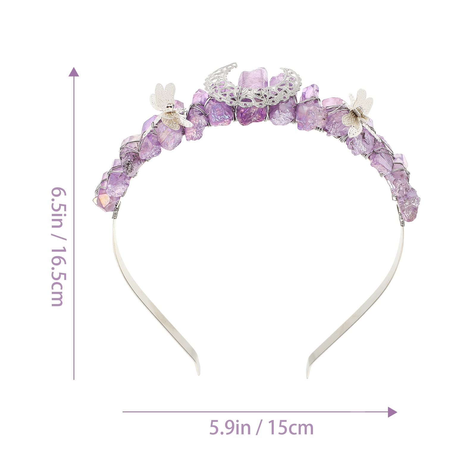Elegant Crystal Dragonfly Bridal Headband - Handmade Wedding Hair Accessories for Women, Brides, and Kids | Perfect for Bridal Showers, Weddings, and Special Occasions