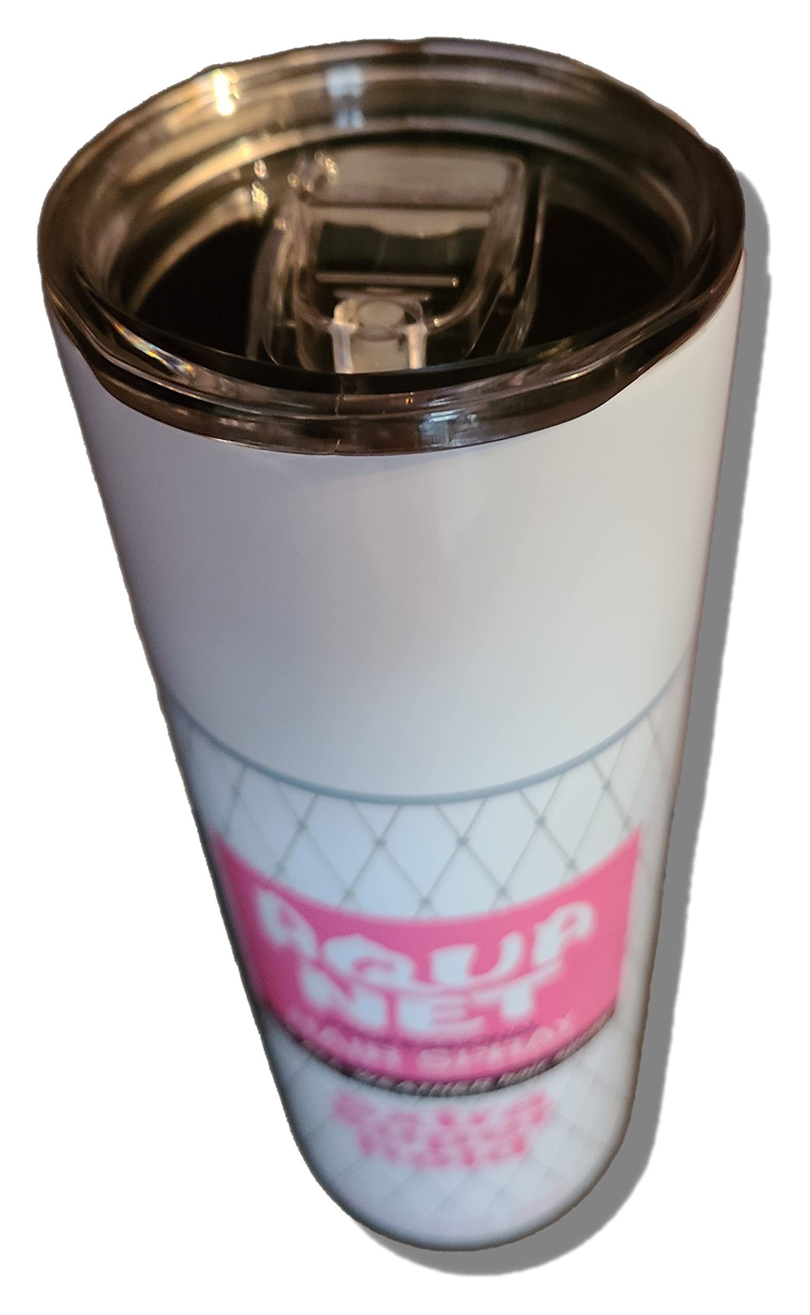 AZBOWS 20oz Stainless Steel Tumbler with Lid & Straw - Double Wall Insulated Water Bottle for Hot & Cold Drinks - Perfect for Gym, Office, Travel & Outdoor Activities
