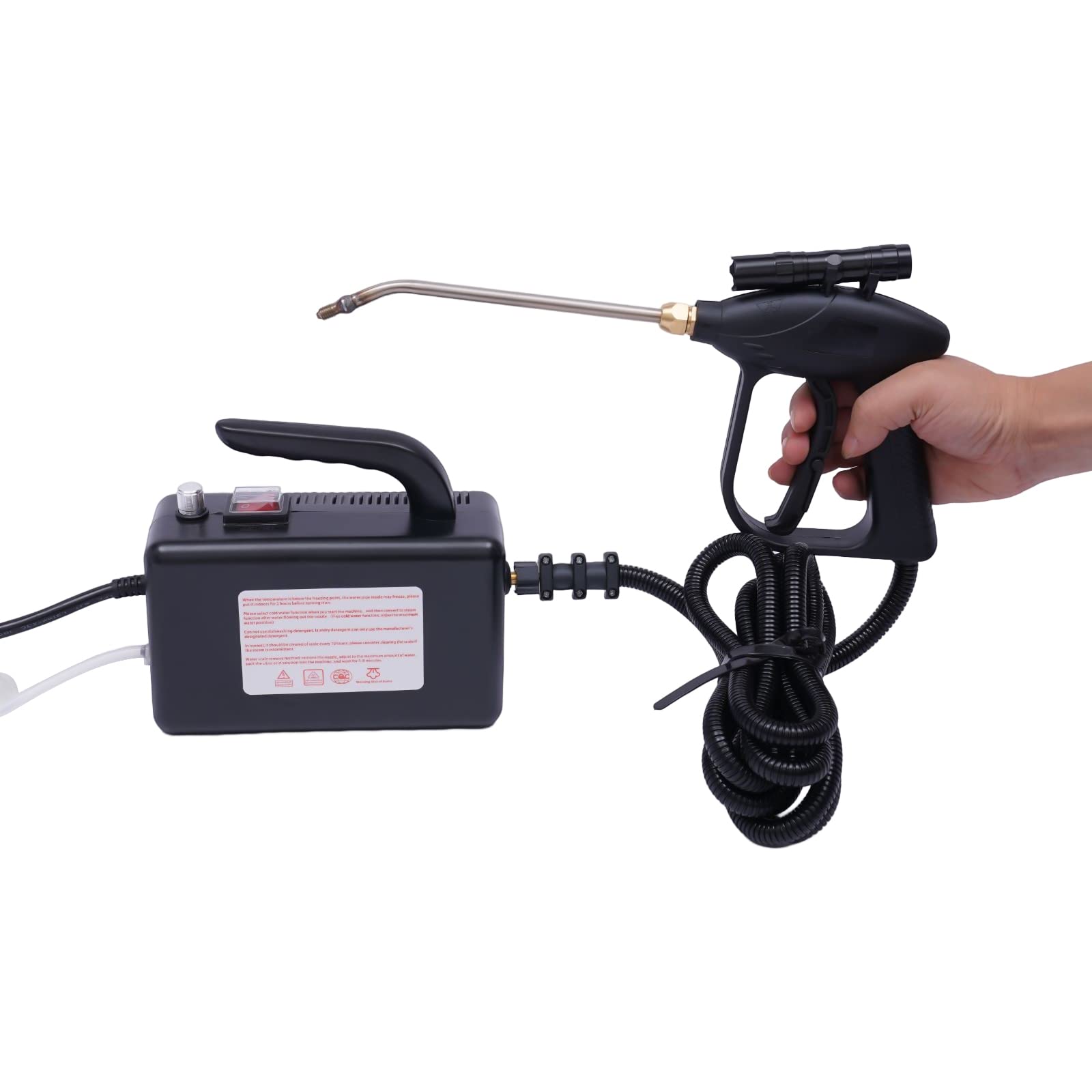 Handheld Steam Cleaner - High Pressure & High Temp for Kitchen, Car, Toilet