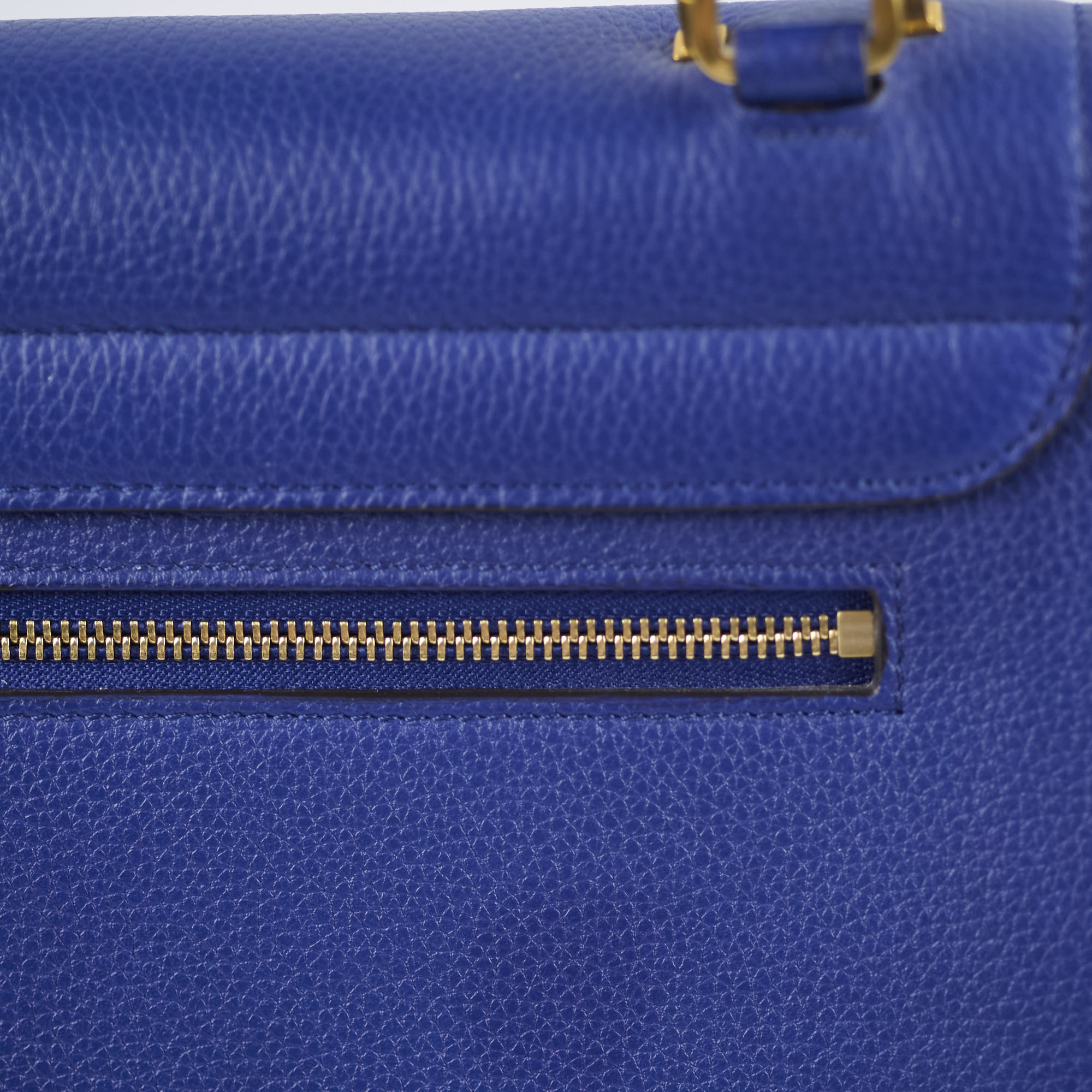 Celine Small Trapeze Bag in Blue | Genuine Leather Crossbody Purse for Women | Perfect for Work, Travel & Evening Events