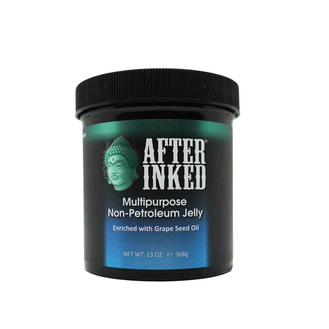 AfterInked NPJ Non-Petroleum Jelly Tattoo Aftercare Lotion - Moisturizing & Healing for Fresh Tattoos, Dry Skin & Tattoo Aftercare Routine