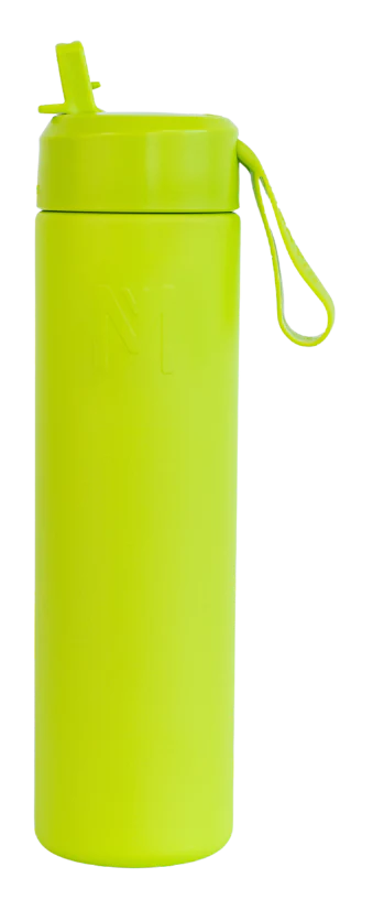 Montii Fusion Sipper Drink Bottle - 475ml (16oz) Leak-Proof Insulated Stainless Steel Water Bottle for Gym, Hiking, Travel & Everyday Use