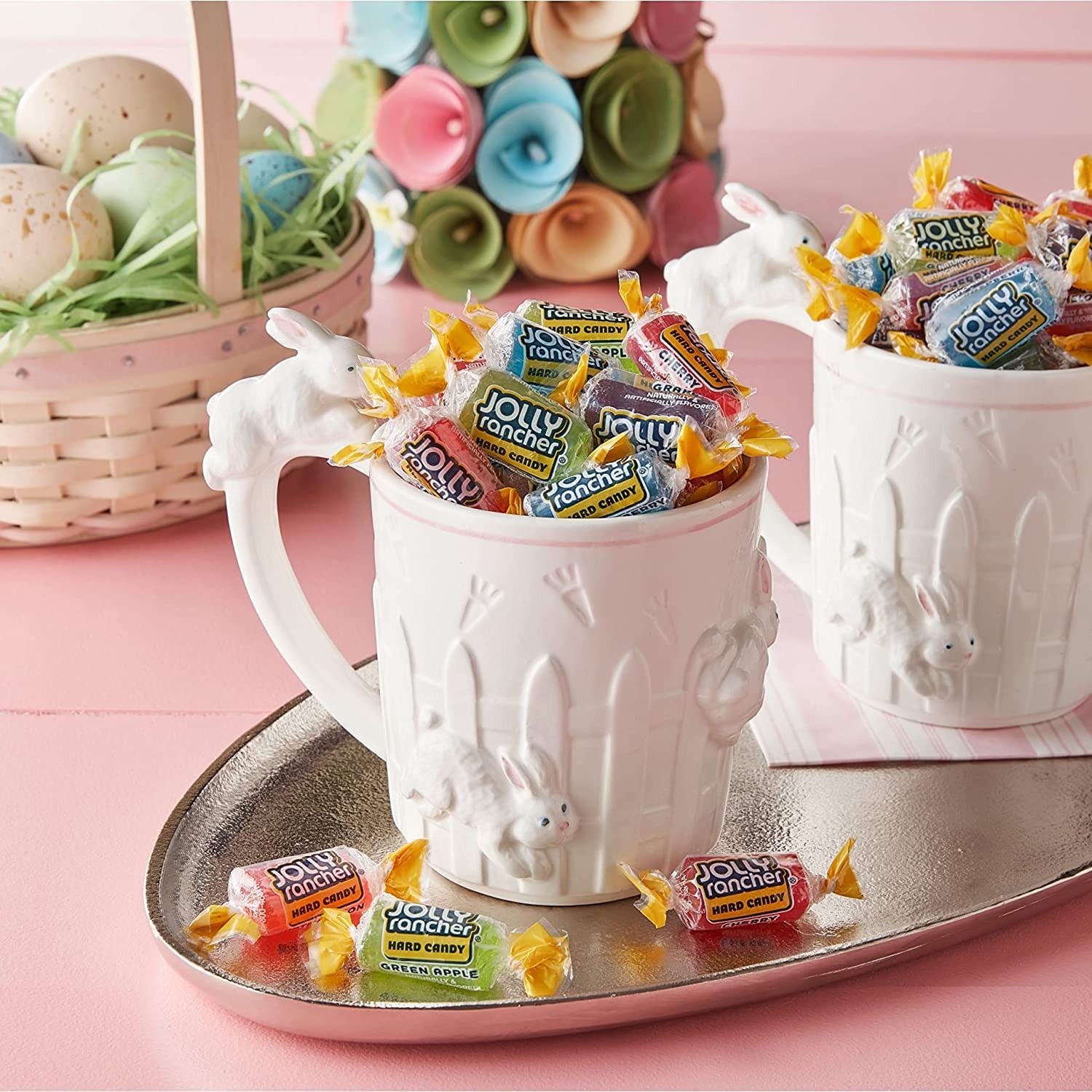 Jolly Rancher Hard Candy Assortment - 3 lbs Bulk Pack | Assorted Fruit Flavors | Wholesale Candy for Snacking, Baking, Party Favors & Gifts | Perfect for Holidays, Candy Bowls, Vending Machines & Office Treats