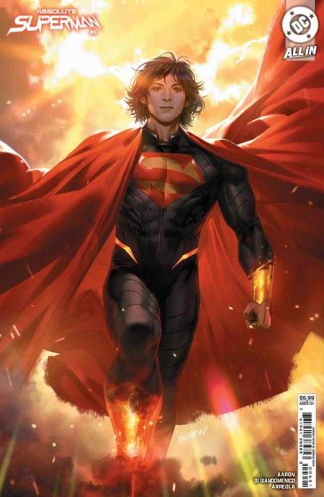 Absolute Superman #6 Cover B Derrick Chew Variant Comic Book - Premium Card Stock Edition for Collectors & Fans | Perfect for Display, Gifts & Comic Book Collections